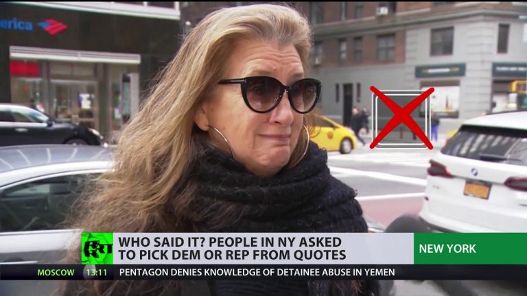 Video: Who said it? People in New York asked to choose if Dems or Reps are behind statements