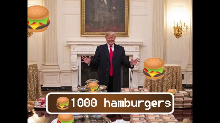 Video: Trump’s burger game: Shutdown edition