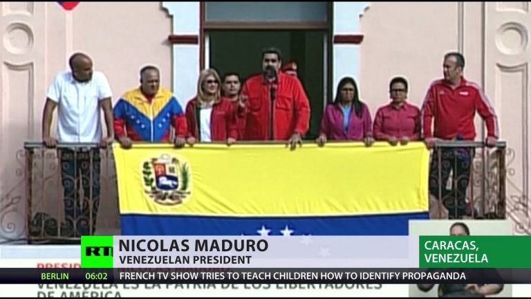 Video: Coup attempt in Venezuela: At least 16 killed as street unrest grips Caracas – report