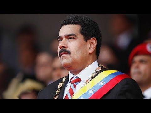 Video: Maduro gives press conference at presidential palace