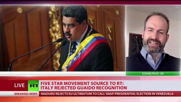 Video: Italy vetoes EU recognition of Guaido as Venezuela’s interim leader – M5S source