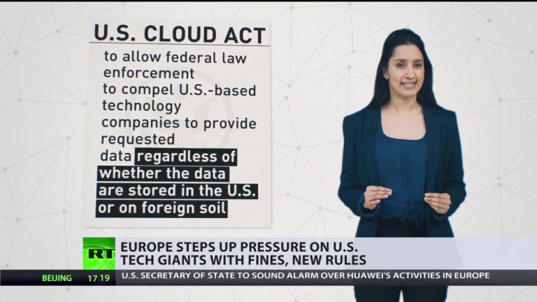 Video: Facebook & Google in crosshairs: EU hits back against US tech giants with fines, new rules