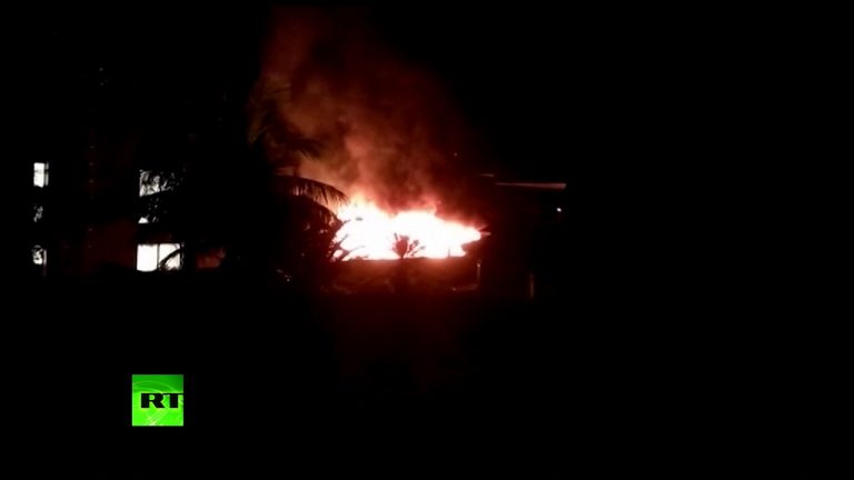 Video: RAW: Football juniors training center in Rio is engulfed in blaze, 10 killed