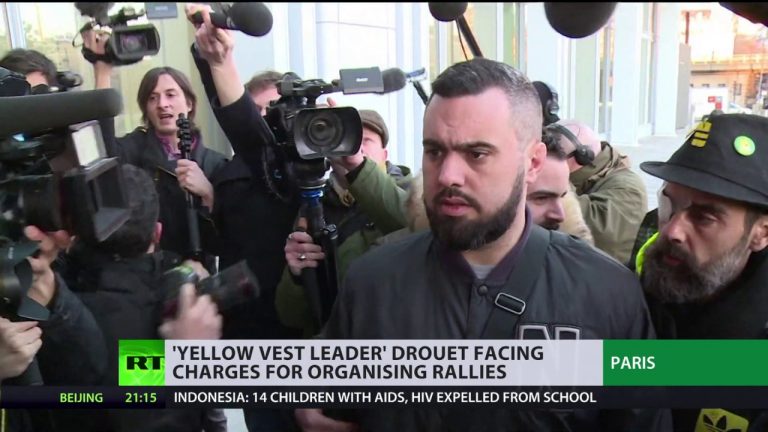 Video: ‘Yellow vest leader’ Drouet facing charges for organizing rallies