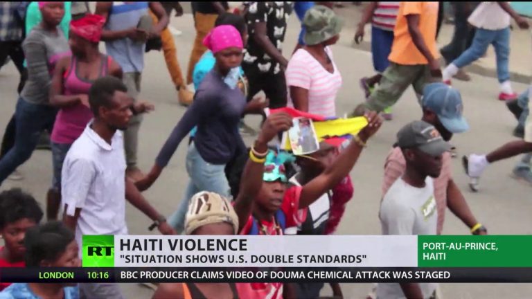 Video: Week of violence rocks Haiti with President under pressure to quit