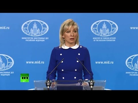 Video: Russian Foreign Ministry news briefing (streamed live)