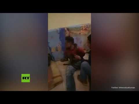 Video: Indonesian police torture man with SNAKE during interrogation