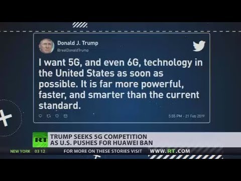 Video: ‘We must be the leader in everything’: Trump praises non-existent 6G technology