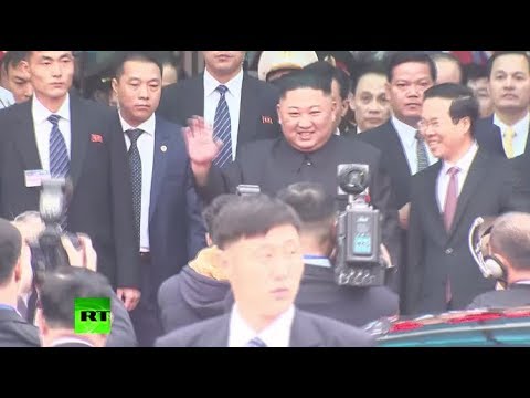 Video: N. Korea’s Kim arrives in Vietnam ahead of summit with Trump