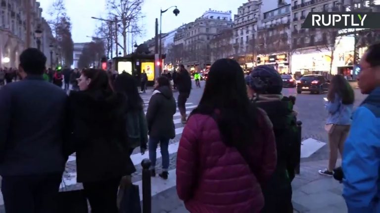 Video: Yellow Vest protest in Paris: Act XIII