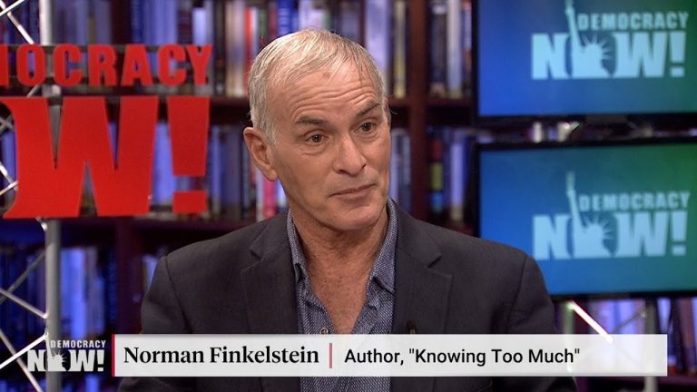 Video: Norman Finkelstein on Gaza deaths: "These are massacres"