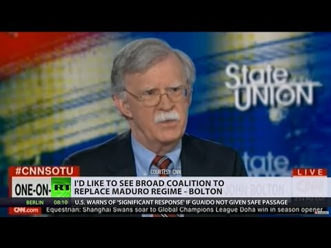 Video: Bolton: US wants ‘broad’ regime-change coalition on Venezuela
