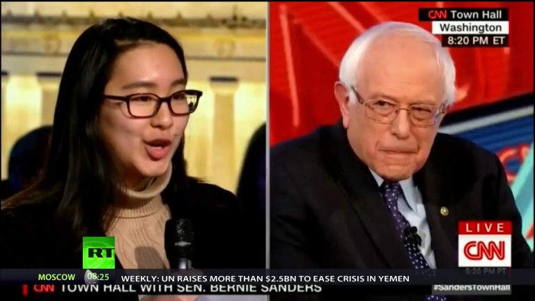 Video: CNN’s Bernie Sanders Q&A criticised over misleading audience identities