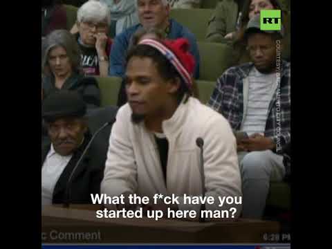 Video: 'Let's keep this sh*t real': Activist disrupts Sacramento City Council meeting