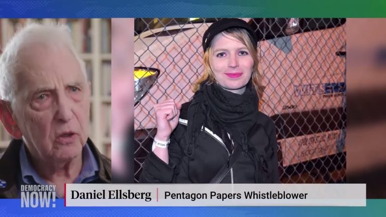 Video: Daniel Ellsberg: Government shows "sadistic indifference" to Chelsea Manning's health in jailing her