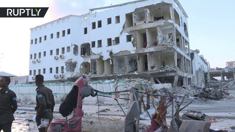 Video: Al-Shabab attack in Somalia's Mogadishu leaves at least 25 dead