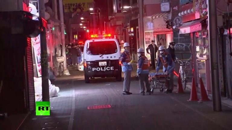 Video: Car rams into revelers in downtown Tokyo